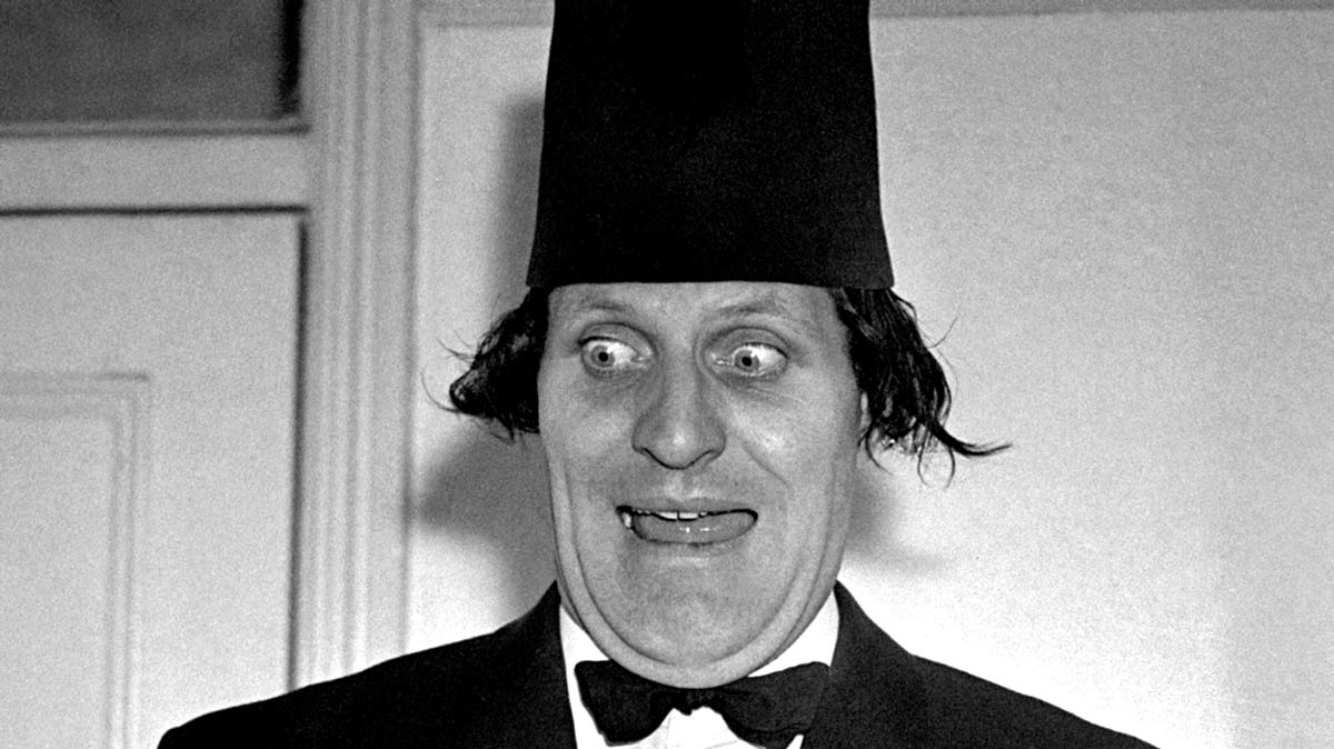 Tommy Cooper death on tv